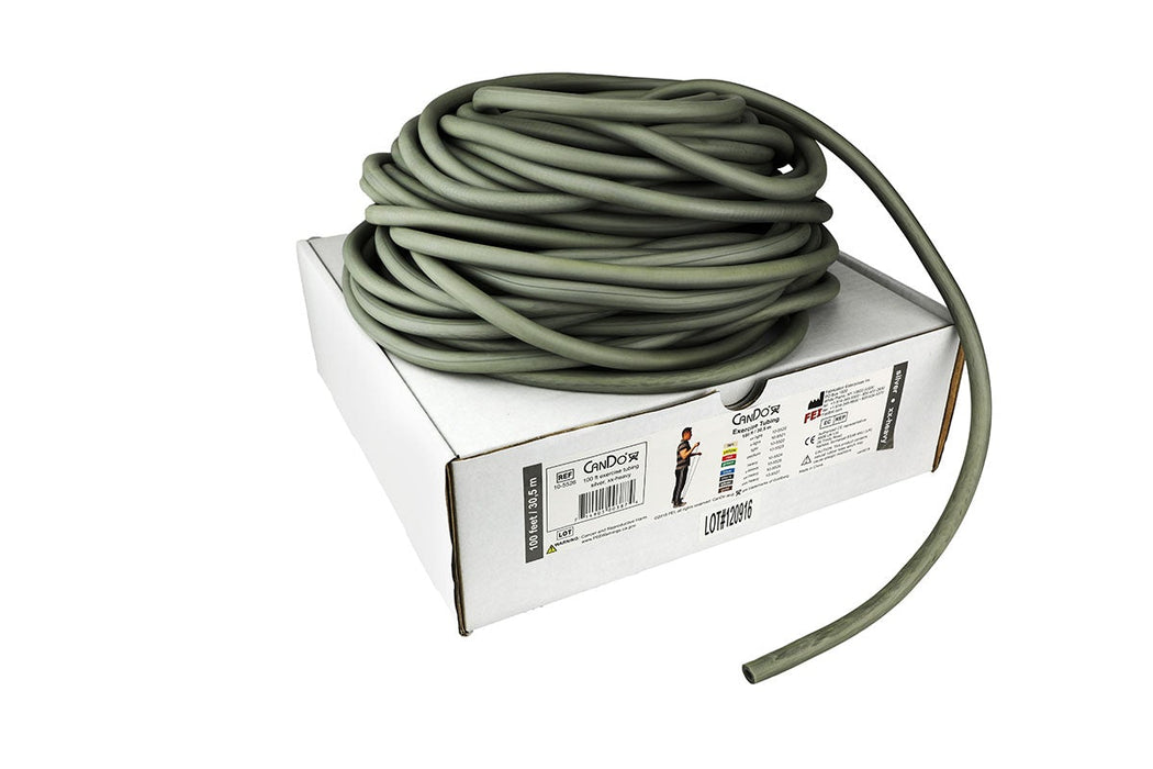 CanDo Low Powder Exercise Tubing - 100' Dispenser Roll