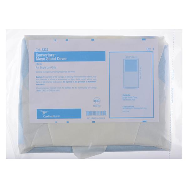 Cardinal Mayo Stand Cover, Reinforced Poly, 23 x 55", Sterile - 30/box (4447583207537)