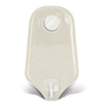 Natura®: Urostomy Pouch with Bendable Tap, Transparent, 10", 10/bx (4572854091889)