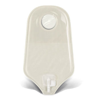 Natura®: Urostomy Pouch with Bendable Tap, Transparent, 9", 10/bx (4572851634289)