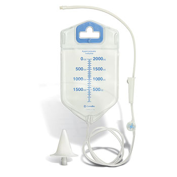 Visi-Flow® Irrigator with Stoma Cone, 2000 mL capacity (67 oz) (4572181397617)