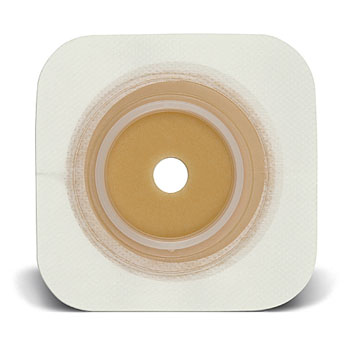 Natura® Durahesive®: Flat Flexible Skin Barrier with Cut-to-Fit Opening, Acrylic tape collar, white, Extended Wear, 10/bx (4572248080497)