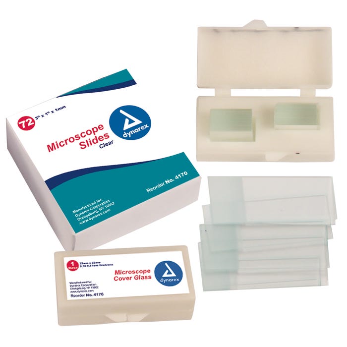 Microscope Slides, 72/bx