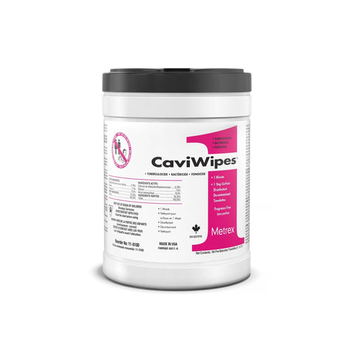 CaviWipes1, 1 Minute/1 Step Surface Disinfectant Wipe (4447606702193)