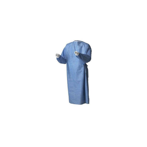 LOW STOCK - SmartSleev Surgical Gowns, Set-in Sleeve, Poly reinforced, Sterile AAMI Level 4 20/Box (4447582847089)