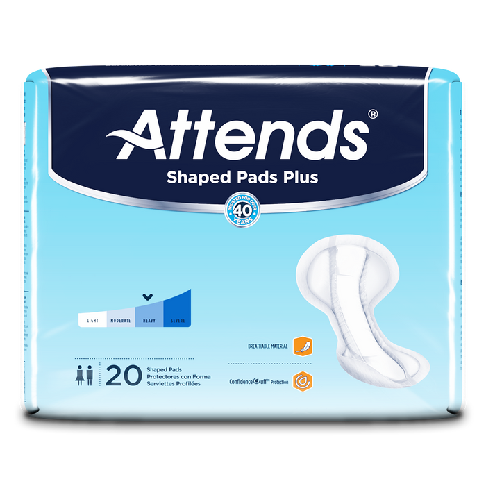 Attends Shaped Pads