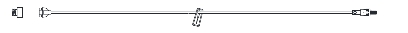 IV Extension Set, 6" Microbore, Needleless Injection Site, 50/cs (4447596576881)