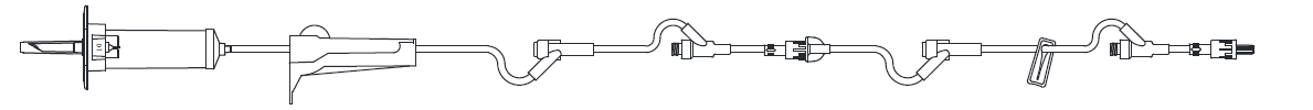 AMSafe-3® IV Set, Adjust to 10,15,60 Drops/mL, 91" Length, 24mL Priming Volume, Roller Clamp, 1 Pre-Pierced Y Site, 1 AMSafe Needle-Free Y Site, Pre-Attached Extension Set with 1 Pre-Pierced Y Site,1 AMSafe Needle-Free Y. 50/cs (4447606145137)