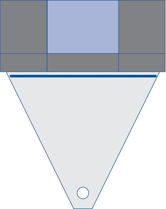 Medline Underbuttocks Drape with Fluid Control Pouch and Port, Sterile, 33 1/2 x 14 x 32", 20/box (4447582716017)