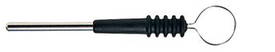 Reusable Specialty Short Tungsten Loops Electrodes, Short Shaft Loop, 0.008 wire loops