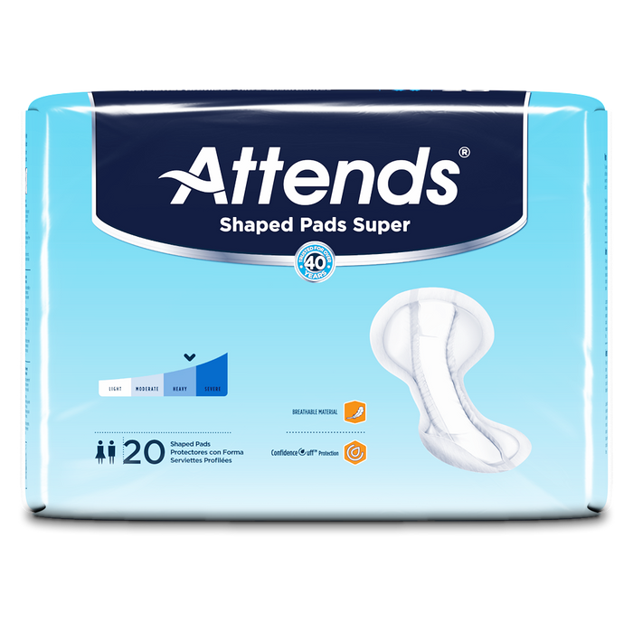 Attends Shaped Pads