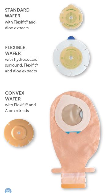 Harmony® Duo with Flexifit® and Aloe: Convex Skin Barrier, Standard Wear, 10/bx (4581088854129)