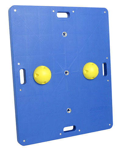 CanDo Balance Board Combo 15" x 18" (38 cm x 46 cm)Wobble/Rocker Board