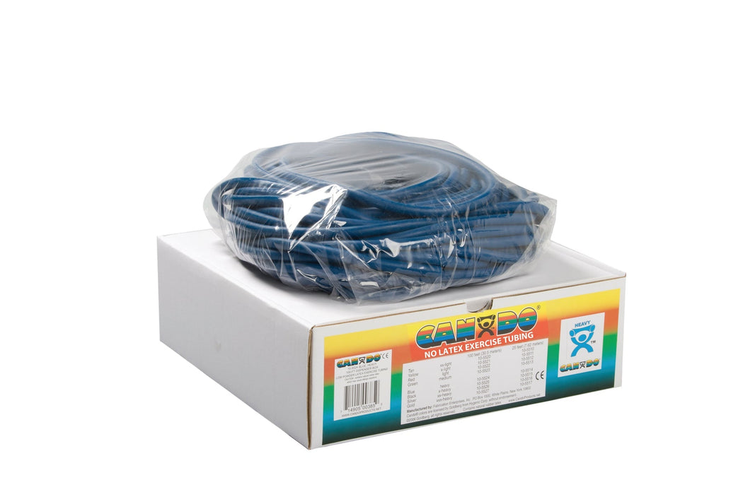 CanDo Latex Free Exercise Tubing - 100' Dispenser Roll