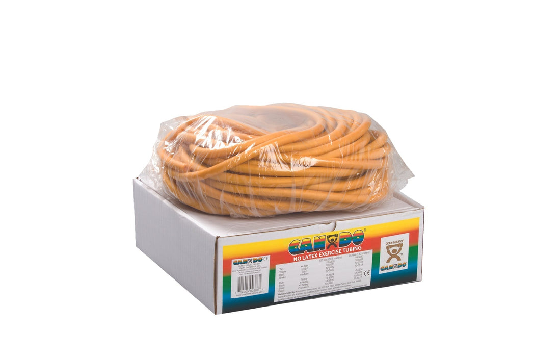 CanDo Latex Free Exercise Tubing - 100' Dispenser Roll