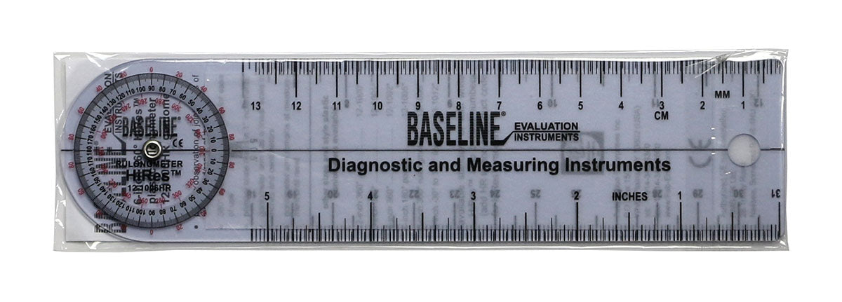 Baseline Plastic Goniometer - Pocket Style