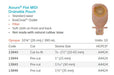 Assura®: Flat 1-Piece MIDI Drainable Pouch, Filter, Standard Wear, 10/bx (4565584019569)