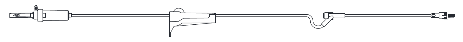 IV Admin Set, 15 Drops Per mL, 83" Length, 17mL Priming Volume, Vented/ Non-Vented Basic Set, Roller Clamp, (1) Pre-Pierced Y Site 6" From Distal End, Rotating Male Luer Lock, PE Poly Pouch, 50/cs (4447600181361)