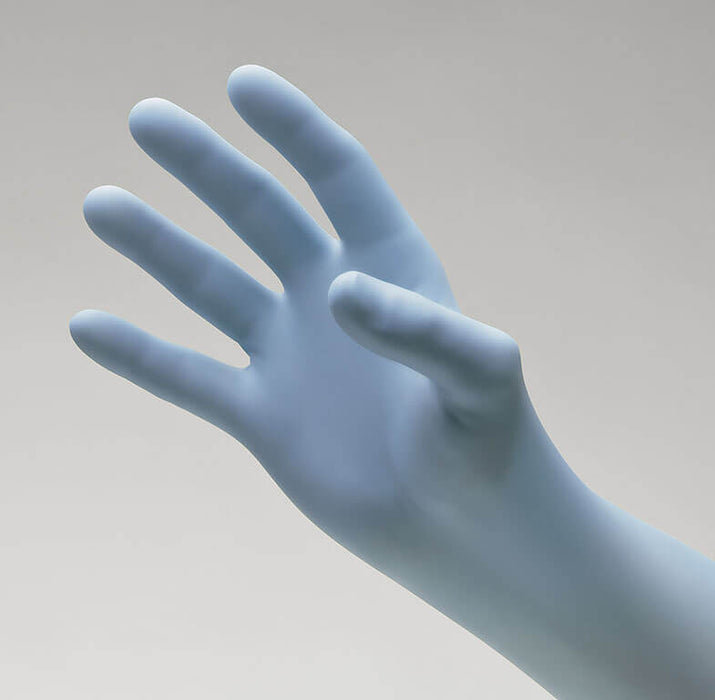 Nitriderm 200, Nitrile Exam Gloves, Non-Sterile, PF, Textured, Blue - Series 159, 200/bx
