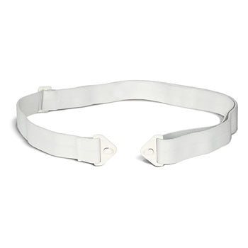 Brava Ostomy Belt - Standard, White, Discreet with Belt Tabs