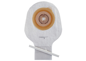 One-Piece Drainable Ostomy Pouch, Clamp Closure