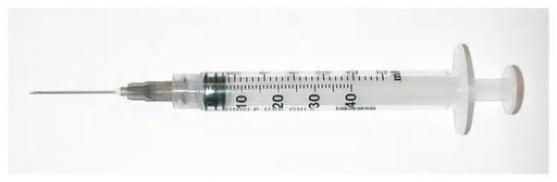 Syringe & Needle, Luer Lock, 3cc, Low Dead Space Plunger, 100/bx (4422883541105)