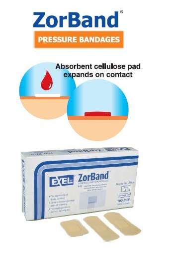 Pressure Bandages (ZorBand), 100/bx (4422883115121)
