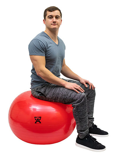 CanDo Inflatable Exercise Ball - ABS Extra Thick