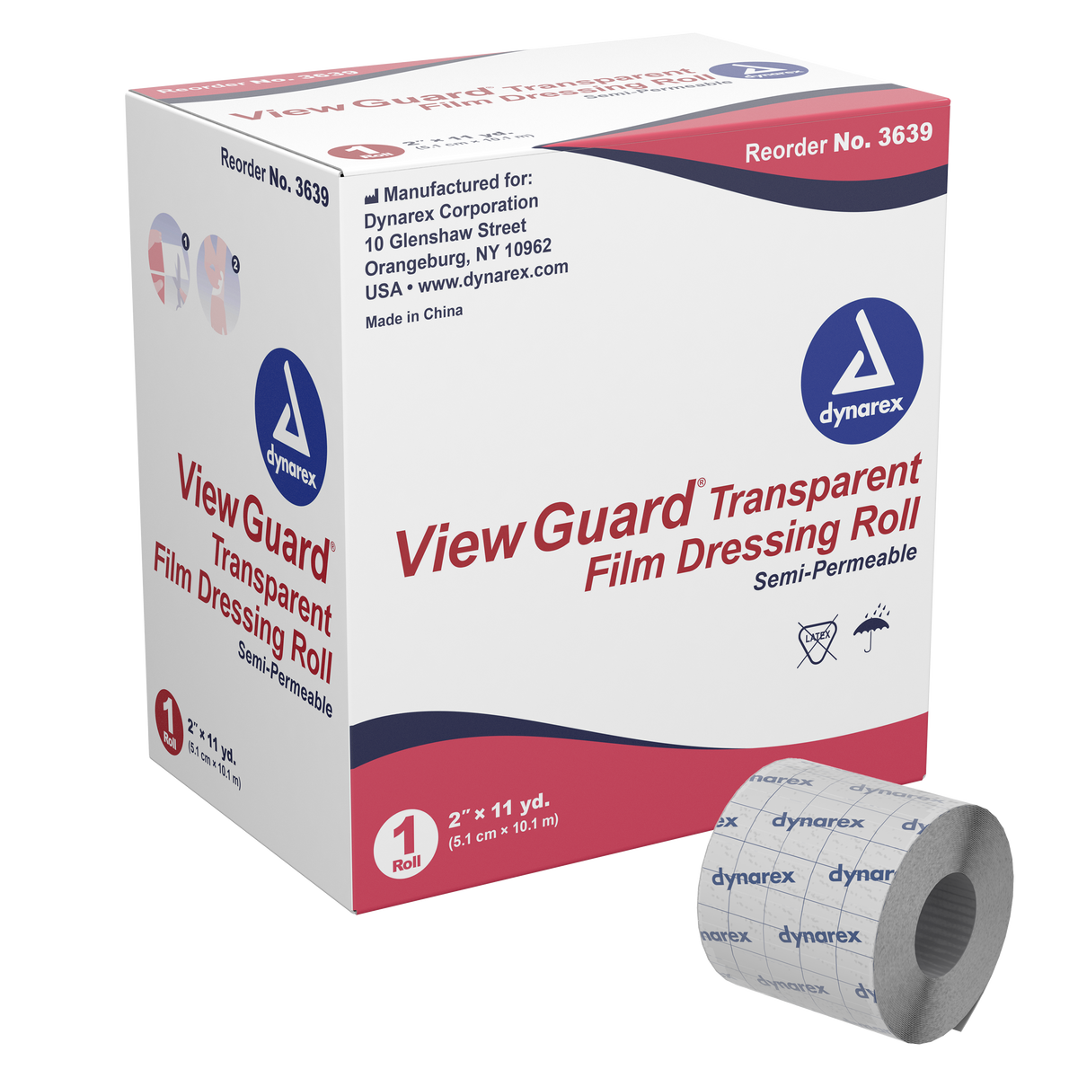 View Guard Transparent Dressing Rolls NonSterile — Classic Health