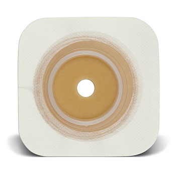Natura® Durahesive®: Flat Flexible Skin Barrier with Cut-to-Fit Opening, Acrylic tape collar, tan, Extended Wear, 10/bx (4572246540401)