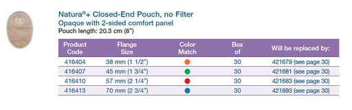 Natura®+: Closed-End Pouch, With/Without Filter, 30/bx (4572740976753)