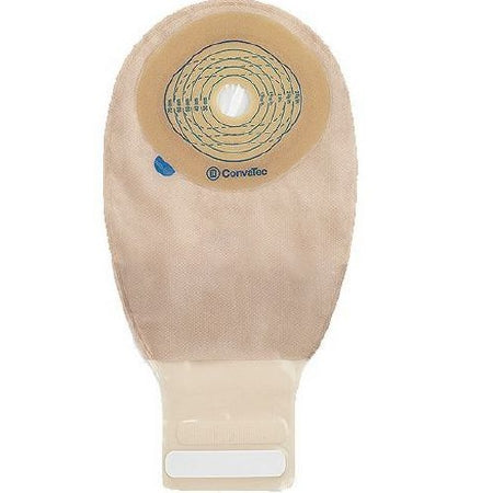 Esteem®+: One-Piece Drainable Pouch with Modified Stomahesive®, Cut-to-Fit Flat Skin Barrier, InvisiClose® Tail Closure, Without Filter, Standard Wear, Transparent, 12", 10/bx (4573321396337)