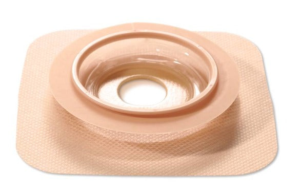 Natura® Stomahesive®: Flat Skin Barrier with ConvaTec Moldable Technology™ and Accordion Flange, Hydrocolloid (HC) tape collar, Standard Wear, 10/bx (4572209578097)