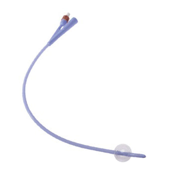 Dover™ 100% Silicone Foley Catheters, 5-10cc, 2-Way, 10/bx