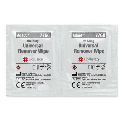 Adapt: Universal Remover Wipes *featuring no-sting silicone-based, alcohol free formulation, 50/bx (4557337755761)