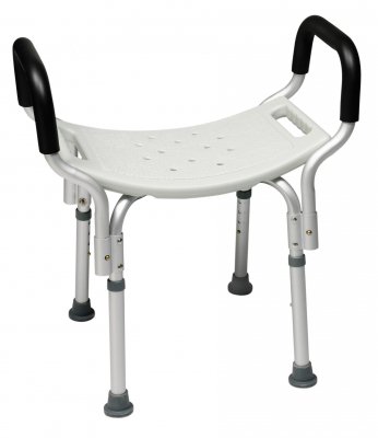 Lumex Platinum Collection Bath Seat/Chair, Standard Grey