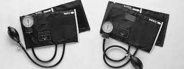 Precision Aneroid Sphygmomanometers, Manual Blood Pressure Cuff For Thigh - Blue