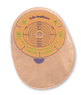 CONFIDENCE® Natural Advance: 1-Piece Closed Pouch, Flat Skin Barrier, Standard Wear, 30/bx (4579992240241)