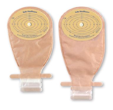 Confidence® Comfort: 1-Piece Drainable Pouch, Oval Shaped Flat Skin Barrier, Standard Wear, 30/bx (4581085216881)