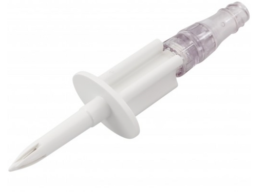 AMSafe Needle-Free Connector, I.V. Bag Spike, 0.34ml PV, DEHP-Free, Latex-Free (LF), Sterile, 50/cs (4447598280817)