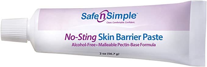 No-Sting Skin Barrier Paste, 2oz screw cap tube