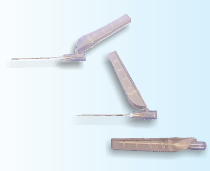 Safety Hypodermic Needle, 100/bx (4422881837169)