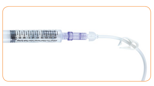 Pre-Filled Flush Syringe, Sterile Field, 3ml 0.9% Sodium Chloride Fill in 12ml Syringe, 180/cs (4447597166705)