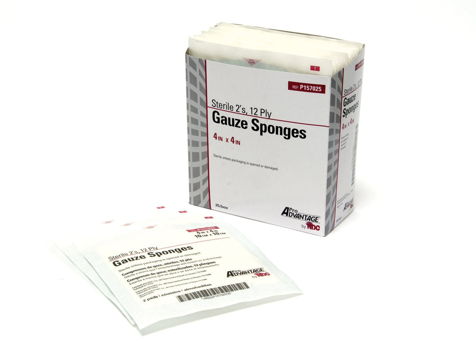 Gauze Sponges - Sterile 2s