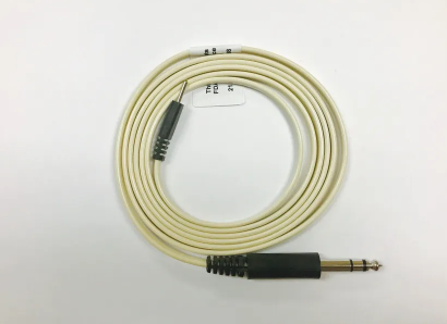 W63 - Ivory Cable "Combo" 1/4" Stereo Plug to 72" Single Pin
