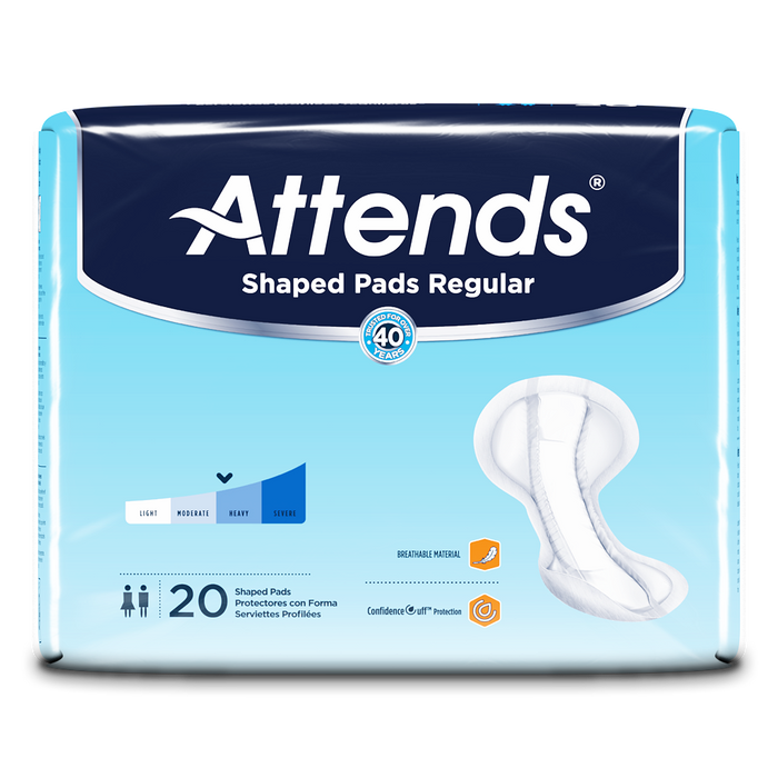 Attends Shaped Pads