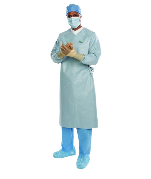 OUT OF STOCK - AERO CHROME Breathable Performance Surgical Gown, AMS Level 4 - 32/Box (4447584092273)