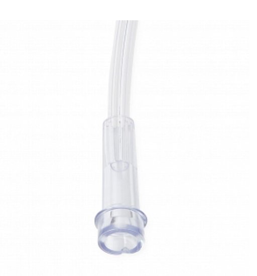Oxygen Tubing, Clear, Crush Resistant, 7 ft, Standard Connector, 50/cs (4519570342001)