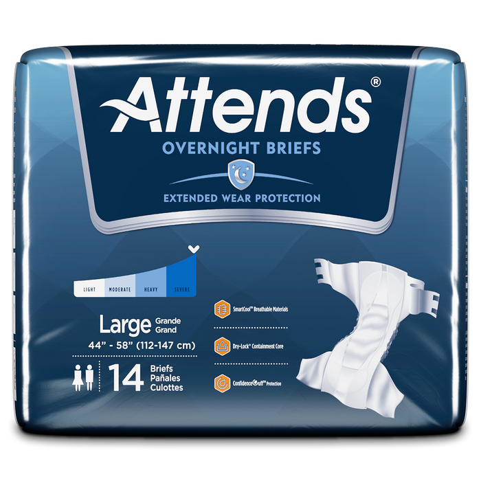 Attends Briefs with Overnight Protection