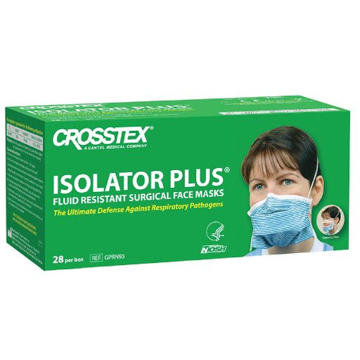 Isolator™ Plus N95 Surgical Respirator, 28/box